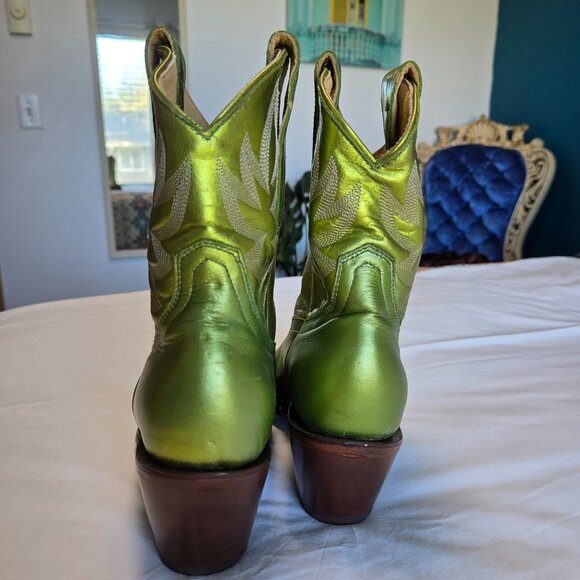 Idyllwind Metallic Green Cowgirl Boots - Picture 5 of 11